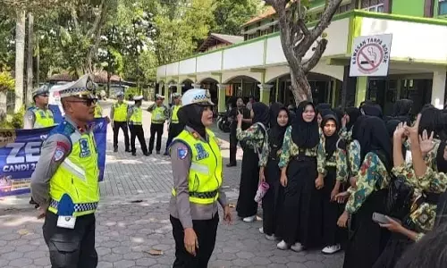 Angka laka lantas tinggi, Satlantas Polres Tegal gencar edukasi keselamatan berkendara