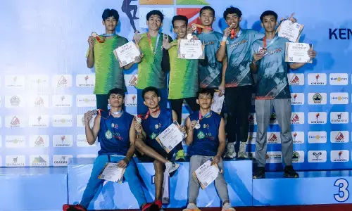 Hattrick emas, Jatim kuasai 3 nomor tim di Kejurnas Panjat Tebing XIX FPTI 2025