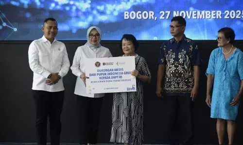 BNPT dan Pupuk Indonesia Grup serahkan dukungan pemulihan korban tindak terorisme