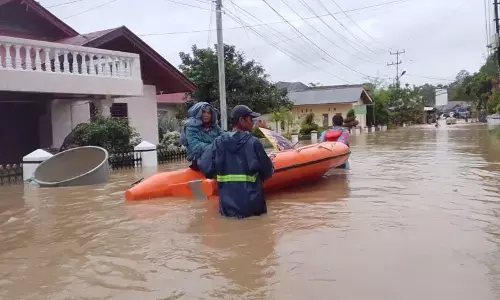 Kota Solok darurat bencana banjir dengan 3.362 warga yang terdampak