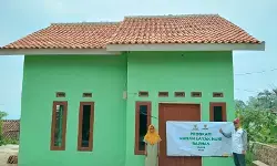 BAZNAS perbaiki rumah mustahik tidak layak huni di Pesawaran