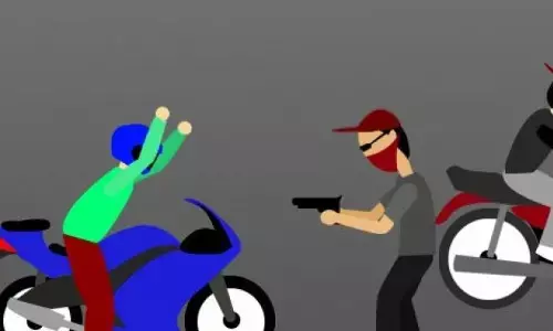 Terduga begal bersenjata api diringkus warga di Slipi Jakbar