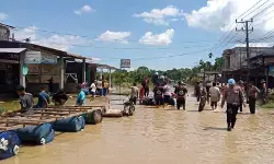 Banyak ruas jalan putus, Polda Aceh imbau warga tunda perjalanan