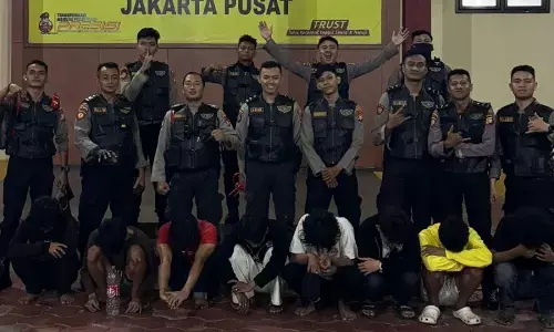 Tawuran di Jakpus, delapan pemuda berhasil diamankan