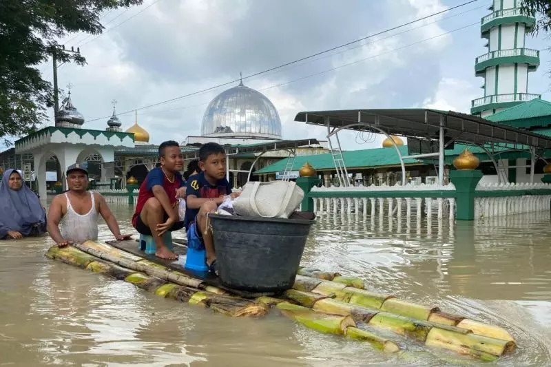 BPBD: 16.987 KK di Serdang Bedagai terdampak banjir