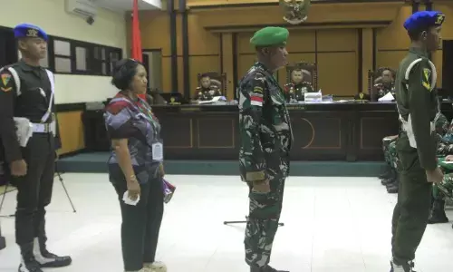 Pengadilan Militer Kupang: Sidang tuntutan Prada Lucky terbuka