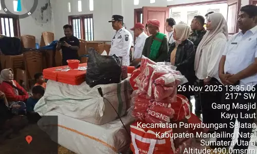 Banjir di Sumatera, Kemensos dirikan puluhan dapur umum bantu logistik menyeluruh