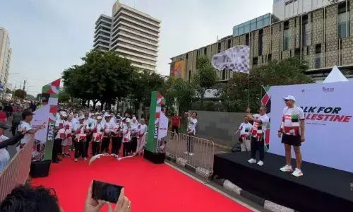 Kemlu RI gelar Walk for Palestine untuk dukung Palestina