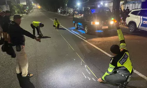 Lakalantas di Salatiga menewaskan satu korban