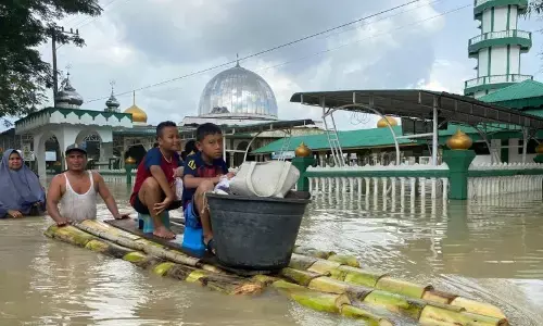 BPBD: 16.987 KK di Serdang Bedagai terdampak banjir