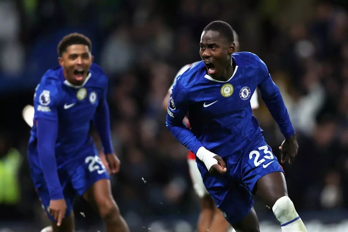 Arsenal ditahan Chelsea meski unggul jumlah pemain