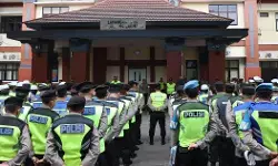 Gelar apel pasukan Siaga Bhayangkara, Kapolres Kudus: Bencana bisa terjadi kapan saja