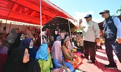 Mensos Gus Ipul dampingi Presiden Prabowo tinjau lokasi bencana di Aceh Tenggara