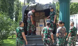 Kodam I/BB kirimkan bantuan untuk korban bencana alam di Tapteng dan Taput