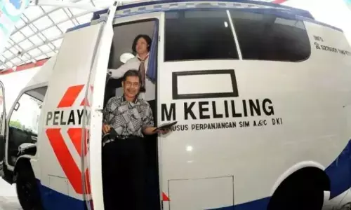 Lokasi SIM Keliling di Jakarta Senin ini