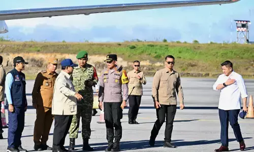 Presiden tiba di Tapanuli pastikan penanganan cepat untuk warga terdampak banjir