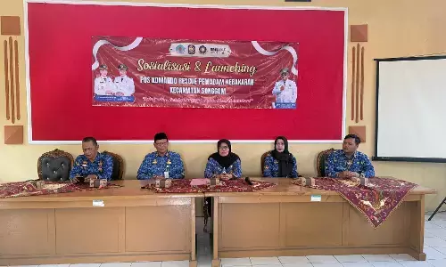 Kasatpol PP Brebes ingatkan Pos Damkar Songgom pentingnya kecepatan response time