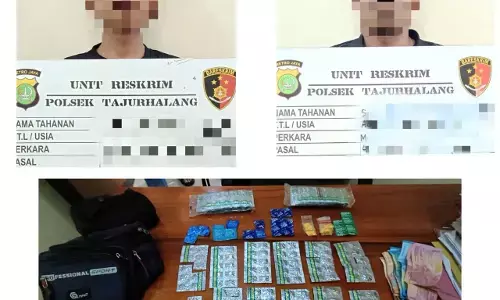 Polsek Tajurhalang berhasil ungkap peredaran obat-obatan daftar G tanpa ijin Polsek Tajurhalang berhasil ungkap peredaran obat-obatan daftar G tanpa ijin