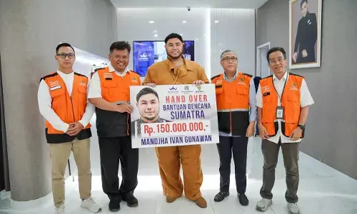 Mandjha Ivan Gunawan salurkan donasi untuk bencana Sumatera melalui BAZNAS Mandjha Ivan Gunawan salurkan donasi untuk bencana Sumatera melalui BAZNAS