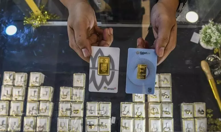 Harga emas Pegadaian hari ini serempak naik Harga emas Pegadaian hari ini serempak naik