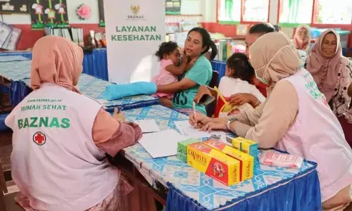 Baznas RI beri layanan kesehatan untuk korban banjir Sumbar