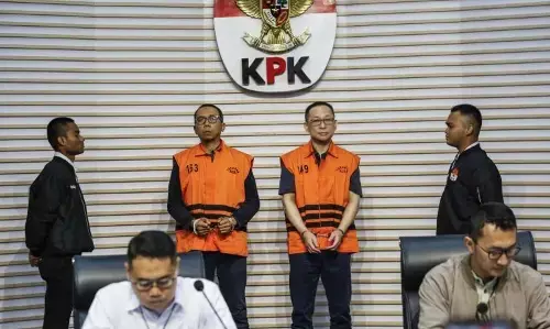 KPK periksa dua saksi usai tahan dua tersangka kasus DJKA Kemenhub KPK periksa dua saksi usai tahan dua tersangka kasus DJKA Kemenhub