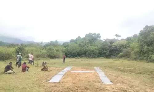 Warga Aceh Tengah buat helipad mandiri agar didatangkan bantuan