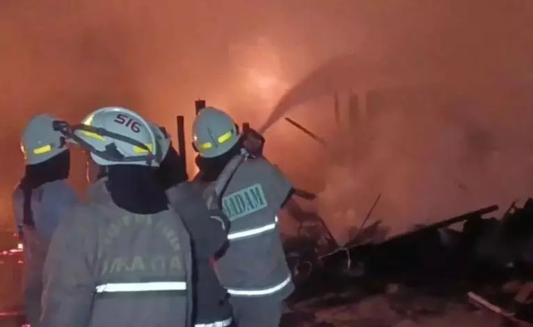 Kerugian kebakaran sembilan kontrakan di Cakung Timur capai Rp250 juta