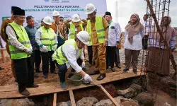 Permudah akses kesehatan mustahik, BAZNAS RI bangun RSB di Palembang Permudah akses kesehatan mustahik, BAZNAS RI bangun RSB di Palembang