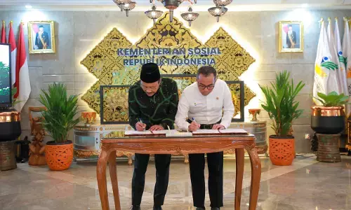 Beasiswa untuk lulusan Sekolah Rakyat, Mensos dan Mendiktisaintek teken MoU