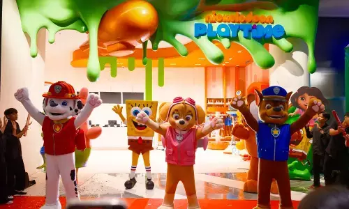 Karakter Animasi Nickelodeon kini jadi wahana bermain anak