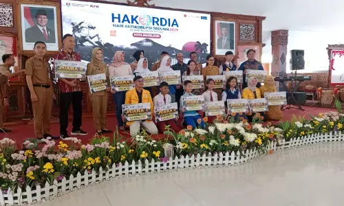 Wali Kota Magelang canangkan gerakan Berani Jujur, Berani Berubah di Puncak HAKORDIA 2025
