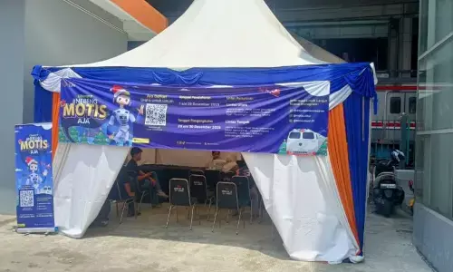 KAI Jakarta sediakan layanan angkutan motor gratis Natal-Tahun Baru