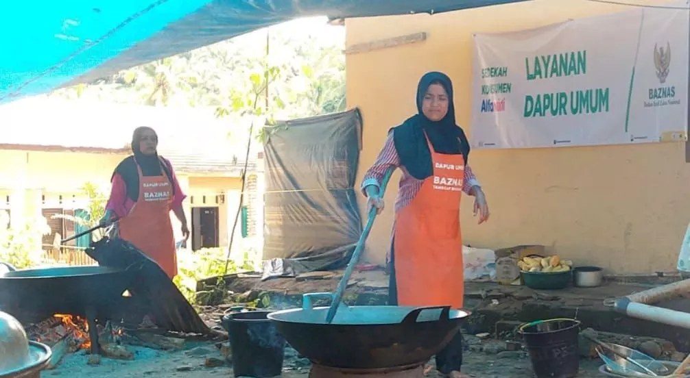 BAZNAS siapkan dapur umum untuk penyintas bencana di Tapanuli Selatan