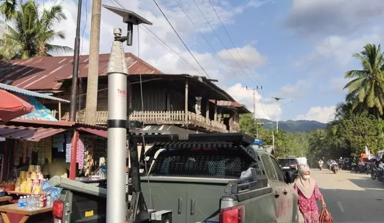 TNI AD pasang Starlink untuk pulihkan jaringan komunikasi di Sumbar