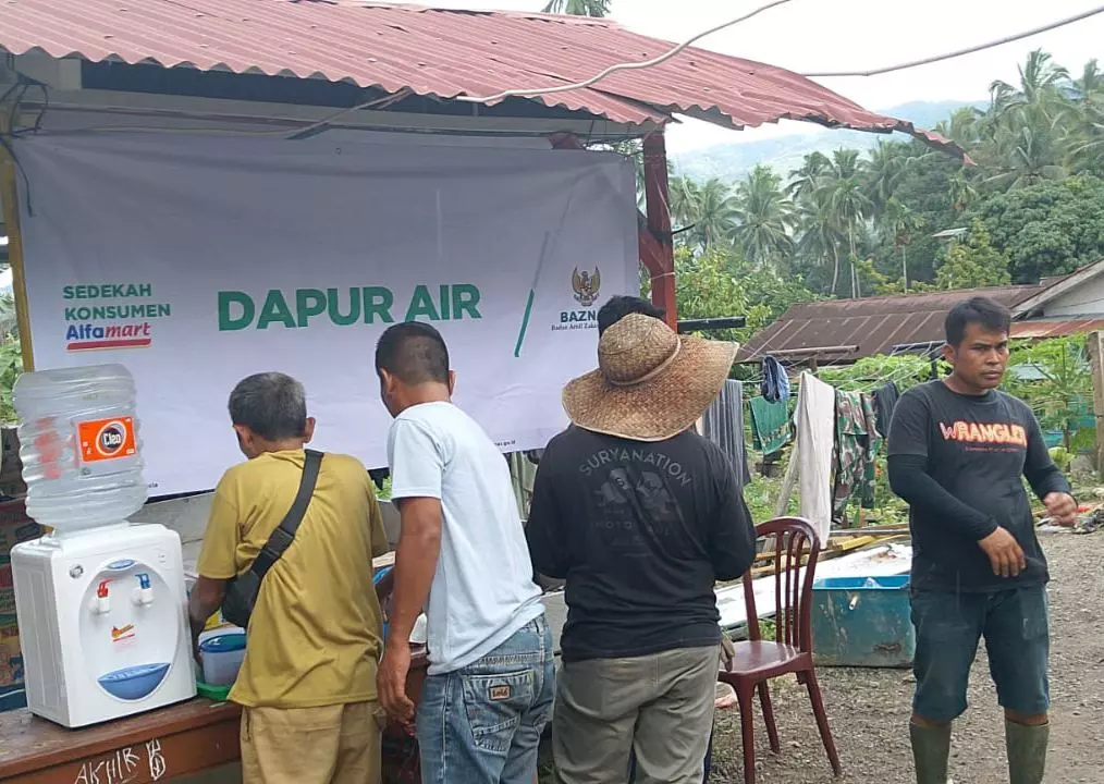 BAZNAS siapkan dapur air untuk penyintas bencana di Tapanuli Selatan