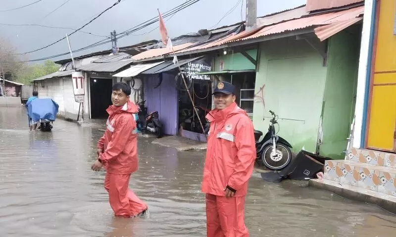 540 KK di Dadap Tangerang terdampak banjir rob