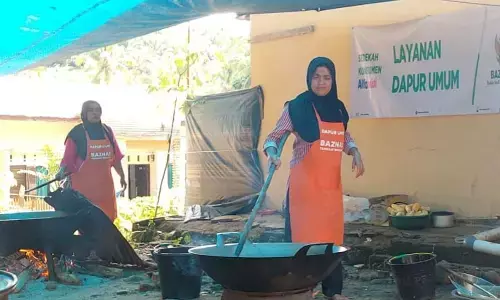 BAZNAS siapkan dapur umum untuk penyintas bencana di Tapanuli Selatan