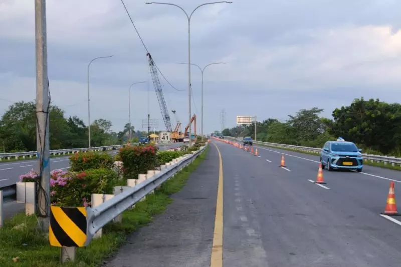 Tol Medan–Kualanamu–Tebing Tinggi dapat dilintasi lewat contraflow