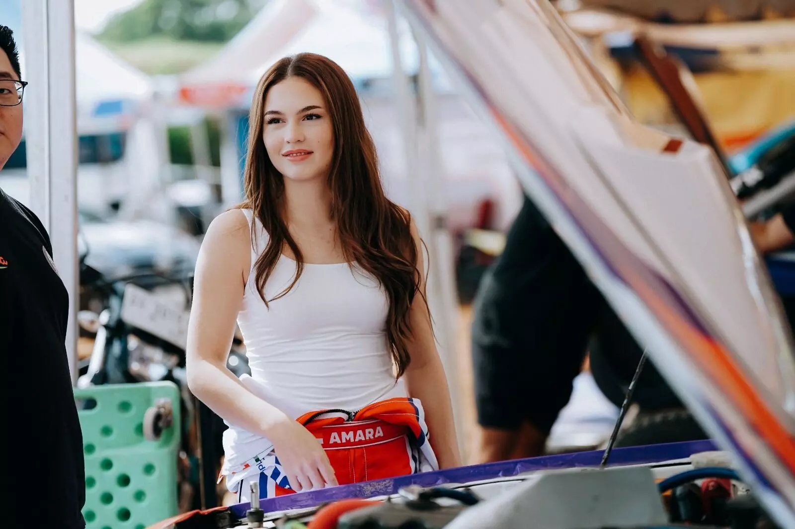 Bernyali besar, Gazpoll Racing Team jadikan Amara Angelica ratu balap