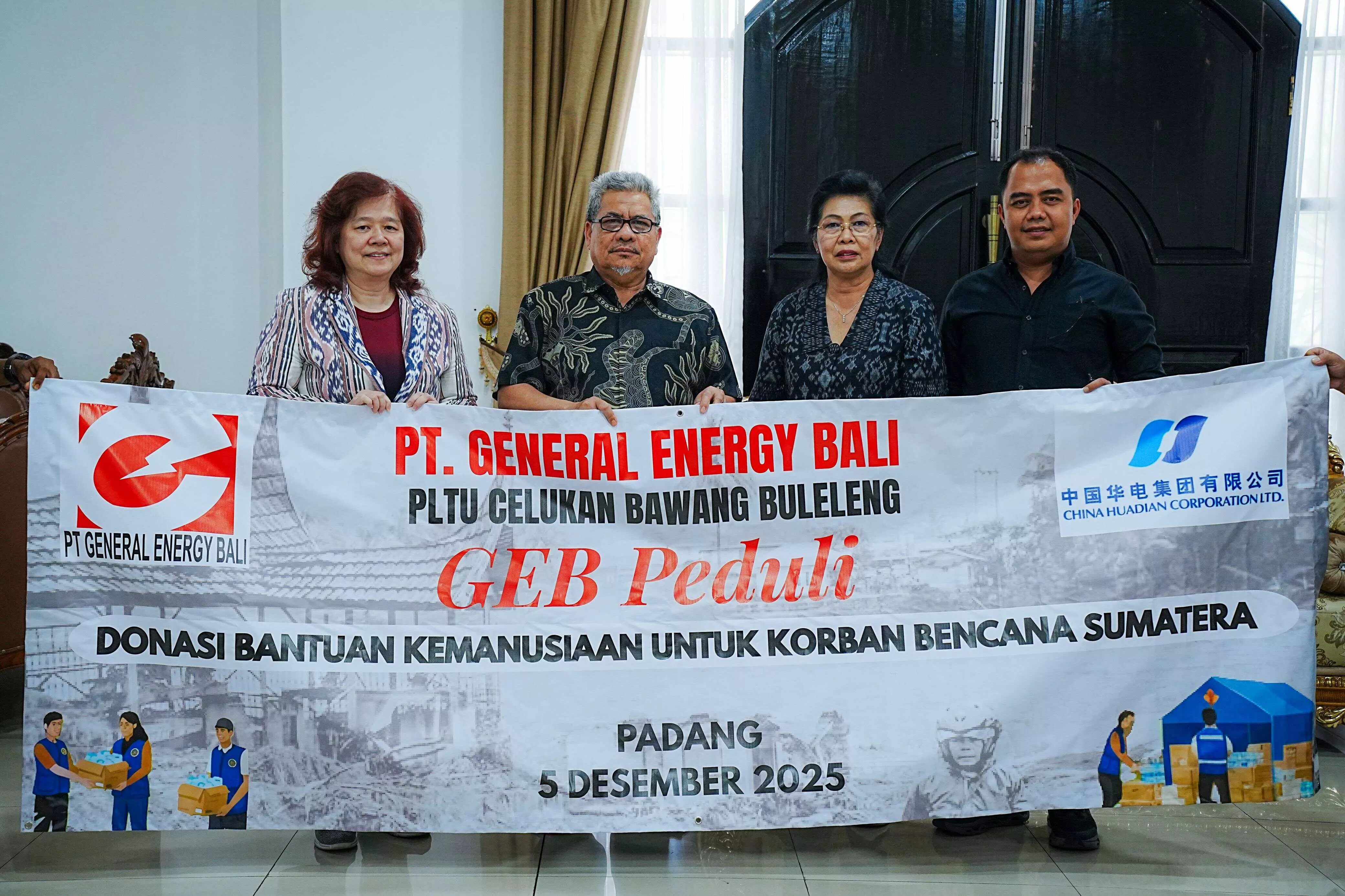 GEB Peduli, salurkan bantuan 6 ton beras dan obat-obatan untuk korban bencana Padang