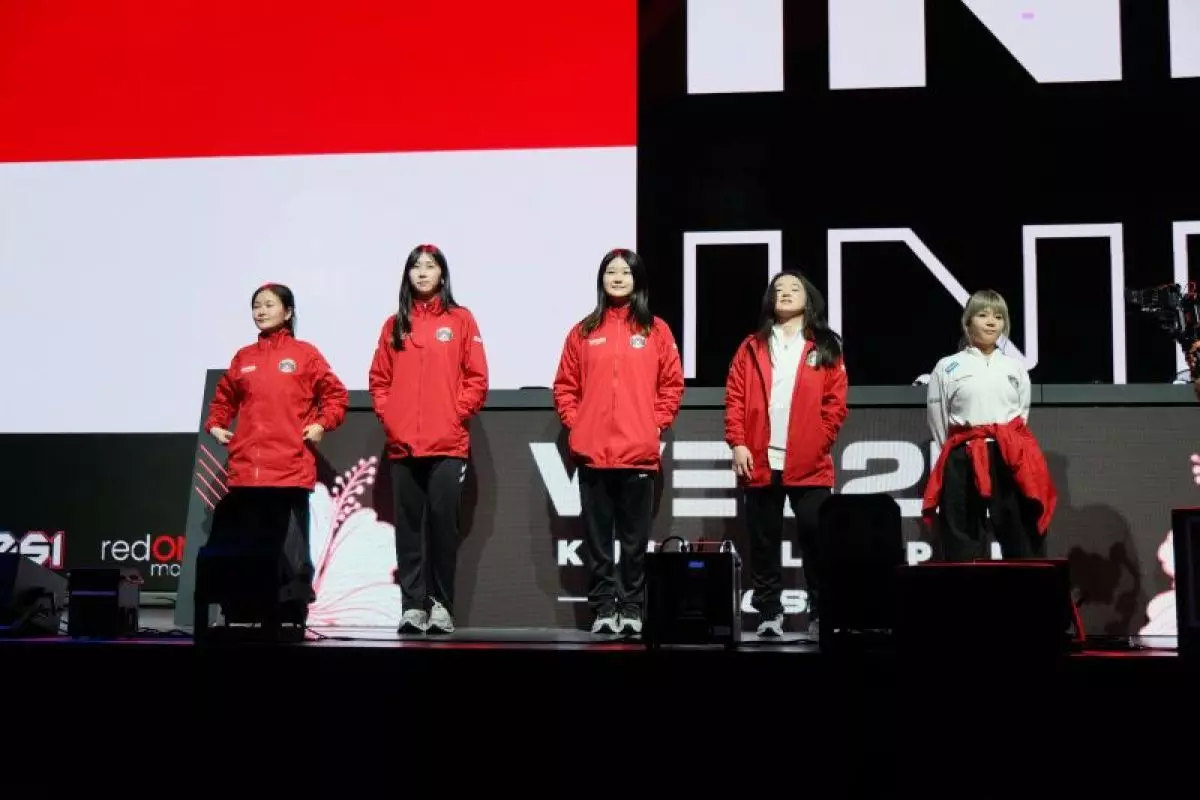 Timnas MLBB putri menuju gelar juara IESF WEC 2025