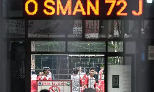 Kegiatan belajar mengajar di SMAN 72 sudah 94 persen berjalan normal