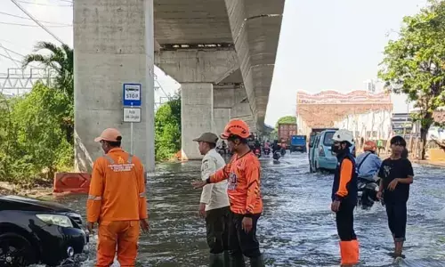 Sejumlah lokasi di Jakut dan Kepulauan Seribu terendam rob pada Jumat