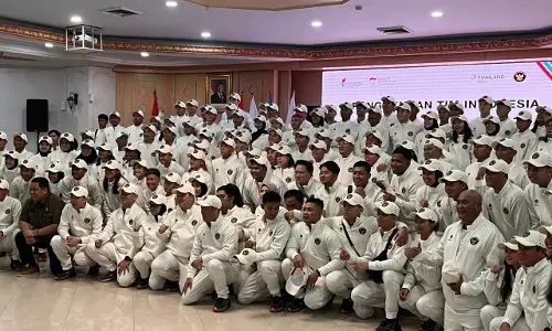 Tim Indonesia SEA Games Thailand 2025 dikukuhkan, Menpora: Jaga merah putih berkibar