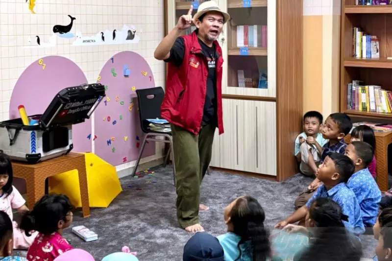 Perluas akses literasi, DKI hadirkan perpustakaan di Rusun Nagrak Perluas akses literasi, DKI hadirkan perpustakaan di Rusun Nagrak