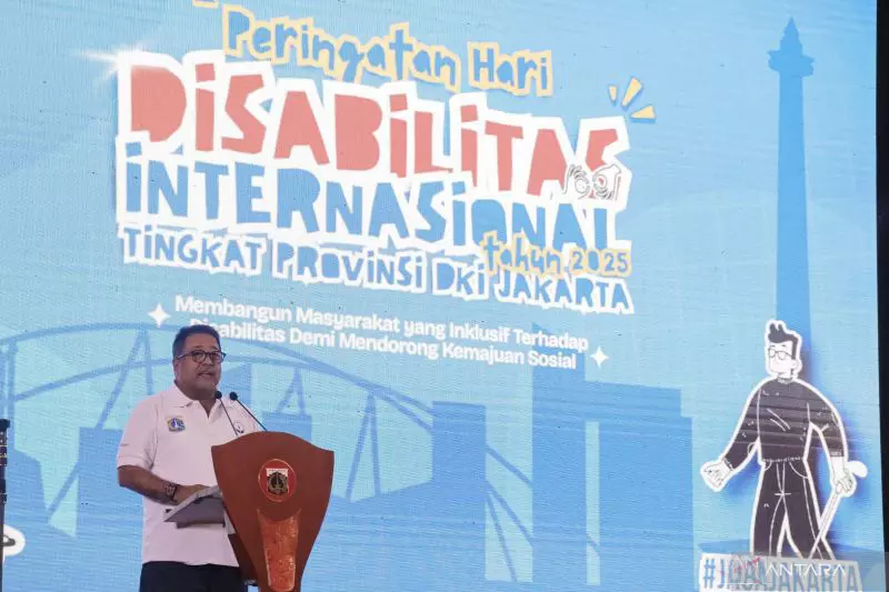 Hari Disabilitas, Rano berkomitmen wujudkan Jakarta kota inklusif Hari Disabilitas, Rano berkomitmen wujudkan Jakarta kota inklusif