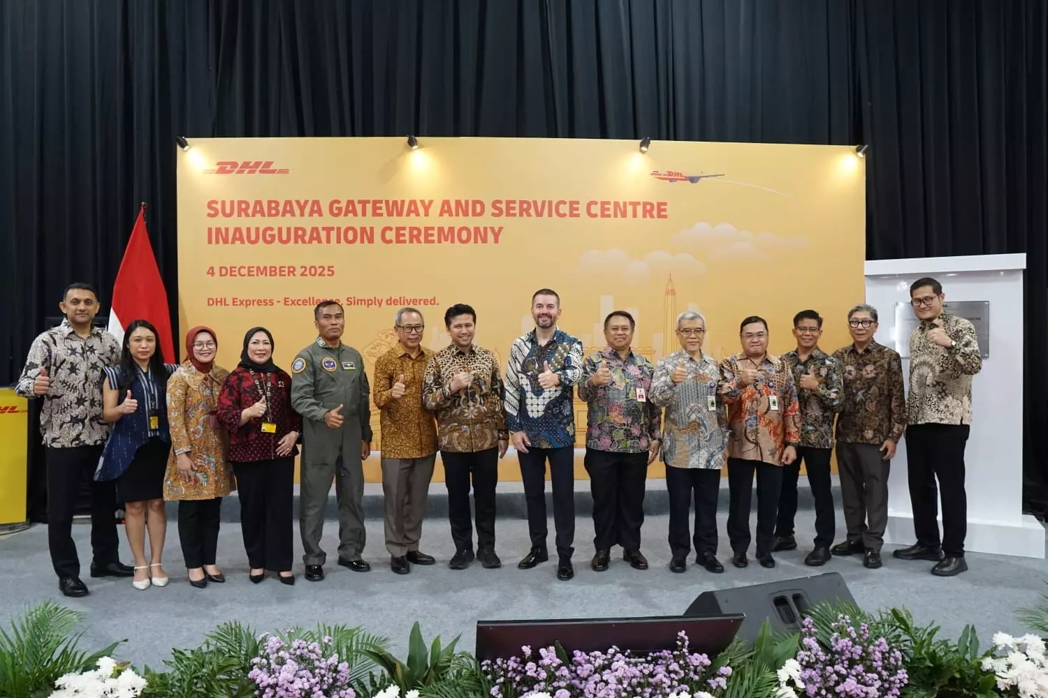 Wagub Emil Dardak resmikan Surabaya Gateway and Service Centre-DHL Express Wagub Emil Dardak resmikan Surabaya Gateway and Service Centre-DHL Express