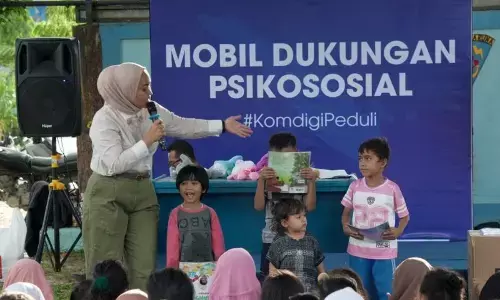 Komdigi bantu pemulihan psikososial anak terdampak bencana di Sumbar