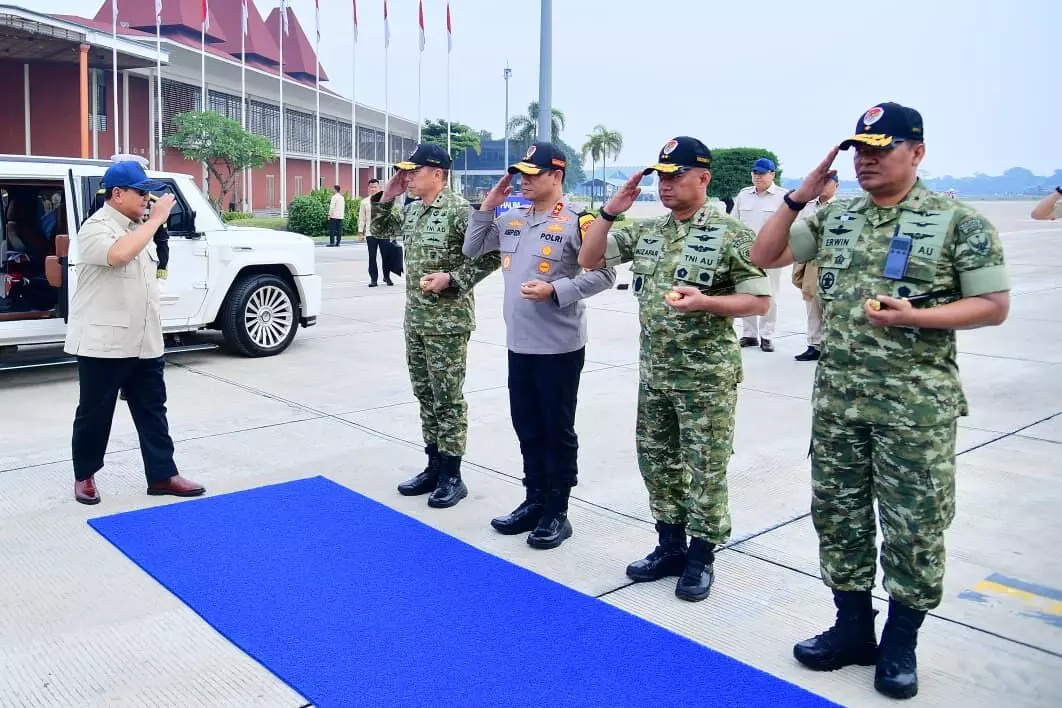 Presiden Prabowo bertolak ke Aceh pastikan penanganan berjalan cepat